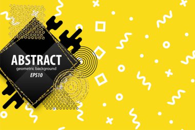 Tatil soyut geometrik davetiyesi