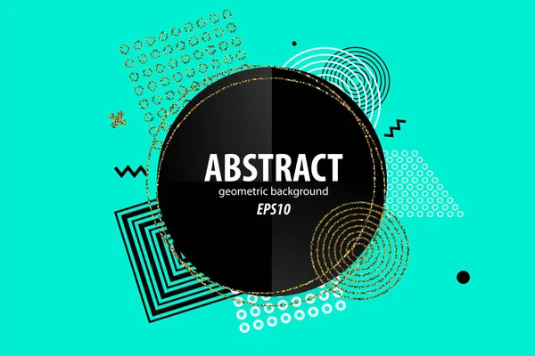 Tatil soyut geometrik davetiyesi