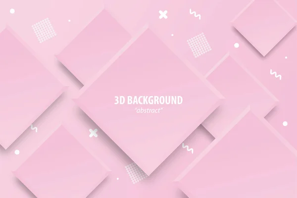 紙カット抽象的な 3 d トレンディな背景の web — ストックベクタ