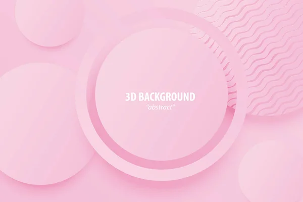 Řezání papíru abstraktní 3d web trendy pozadí — Stockový vektor