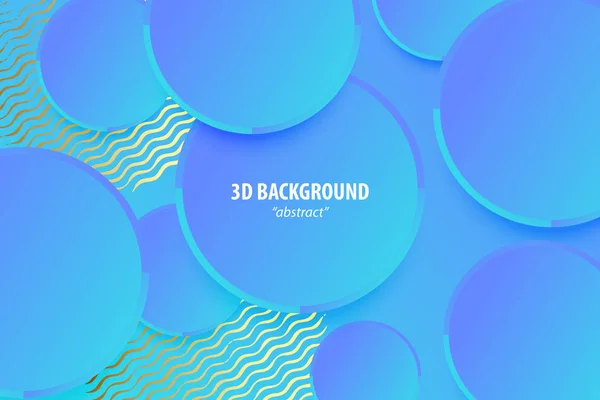 紙カット抽象的な 3 d トレンディな背景の web — ストックベクタ