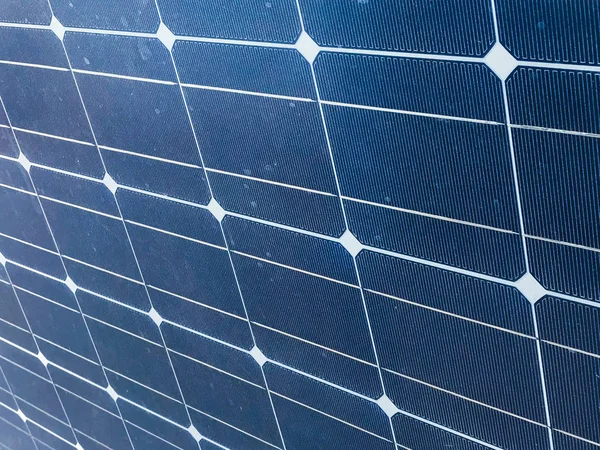 Detail Solárního Panelu Fotovoltaiku Modulu Horní Části Domu — Stock fotografie