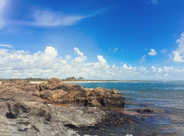 巴伊亚的伊塔卡雷海滩 — 图库照片