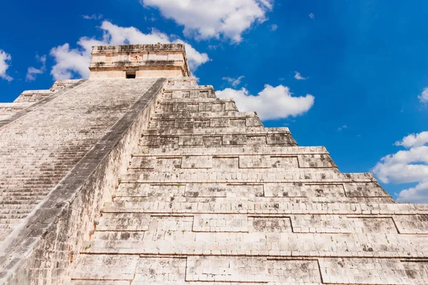 Mexico Chichen Itza Maya Ruins - The El Castillo pyramid. Uxmal,