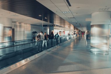 Campinas, Sao Paulo, Brezilya - 22 Mart 2019: Viracopo'daki ler