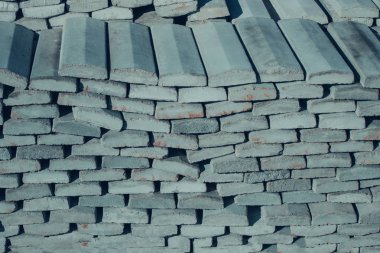 Yığılmış Yapı Taşları doku arka planı