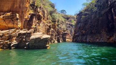 Capit 'teki Furnas Kanyonları - Minas Gerais Eyaleti, Brezilya