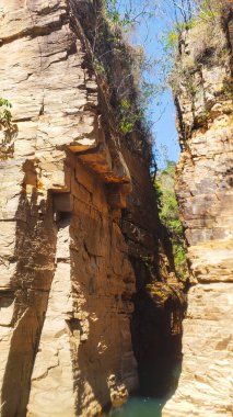 Capit 'teki Furnas Kanyonları - Minas Gerais Eyaleti, Brezilya