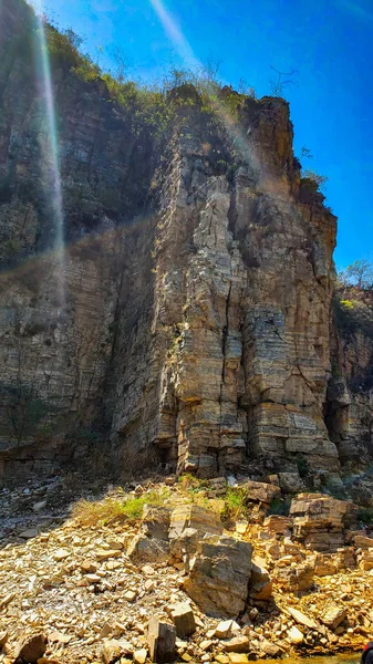 Furnas canyons em Capit =lio - Minas Gerais, Brasil — Fotografia de Stock