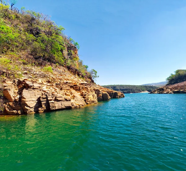 Furnas canyons em Capit =lio - Minas Gerais, Brasil — Fotografia de Stock