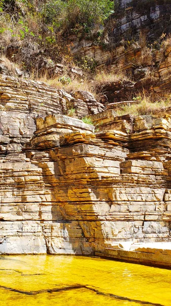 Furnas kanjoner i Capit � lio - Minas Gerais State, Brasilien — Stockfoto