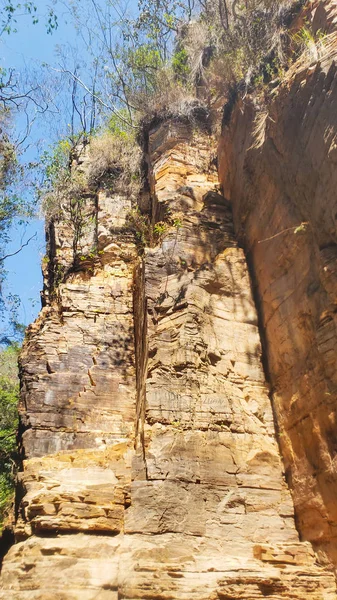 Furnas canyons em Capit =lio - Minas Gerais, Brasil — Fotografia de Stock