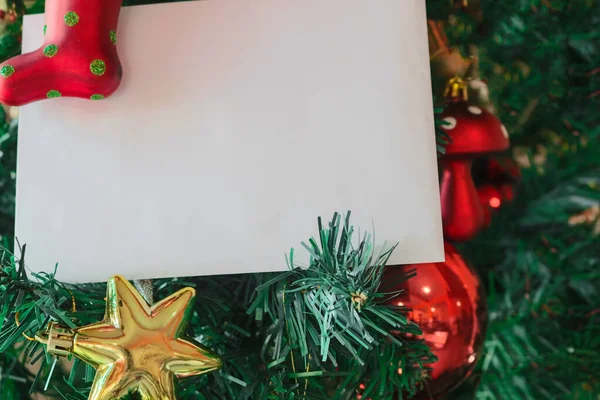 Fondo Plantilla Navidad Con Texto Espacio Para Carta Invitación Email —  Fotos de Stock