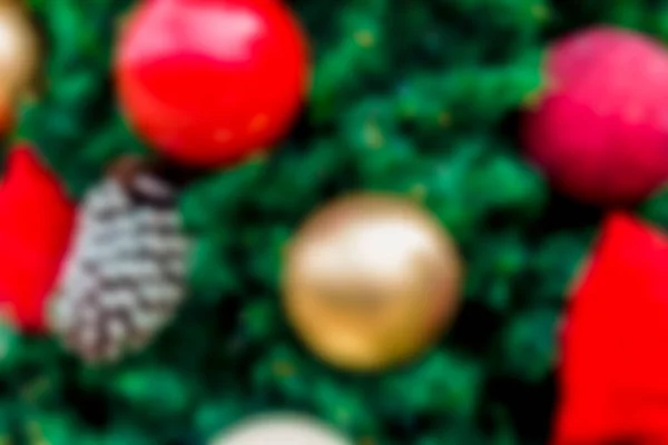Kerst Scene Decoratie Wazig Achtergrond Voor Kerstmis Concept Afbeeldingen — Stockfoto
