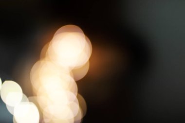 Renkli bokeh şehir ışıkları, soyut arkaplan konsepti resmi