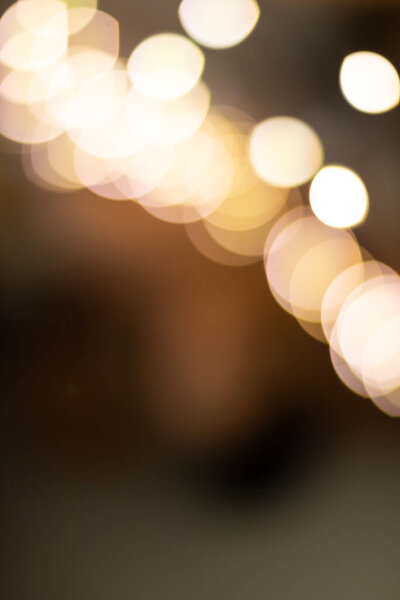 Colored bokeh city lights, abstract background concept image