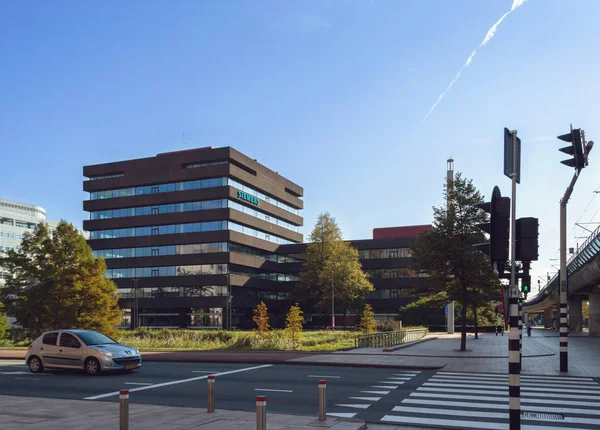Haya Países Bajos Octubre 2018 Vista Del Edificio Siemens Haya — Foto de Stock
