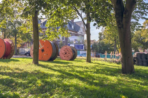 草按カベル ハーグ オランダ 2018 巨大なリール — ストック写真