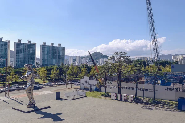 Busan Corea Del Sur Septiembre 2019 Vista Desde Arriba Sitio — Foto de Stock