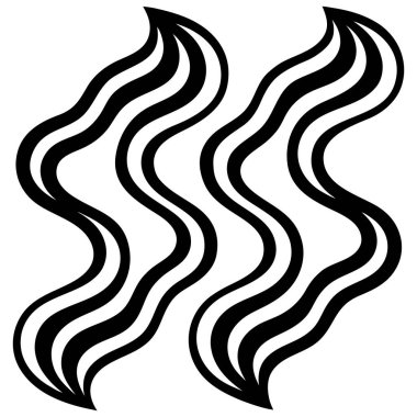 Organik akış çizgileri olan zarif, dalgalı soyut desenler, arka planlar, duvar kağıtları, kumaşlar ve modern tasarım projeleri için mükemmel. Düz kıvrımlar dinamik ve stil sahibi sanatsal bir görünüm yaratır..