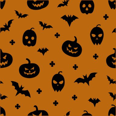 Kafatasları, hayaletleri, yarasaları, balkabaklarını ve ürkütücü korku unsurlarını içeren kusursuz bir Cadılar Bayramı terörü örneği. Ürkütücü parti dekorasyonu, dijital arka plan ve mevsimsel yaratıcı projeler için mükemmel..