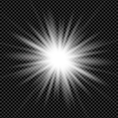 light effect, burst, starburst. vector
