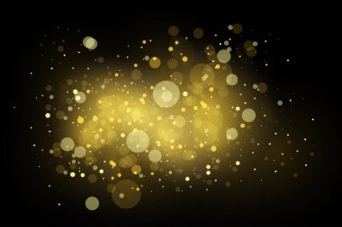 Altın parıltısı soyut arka plan. vektör illüstrasyonu.