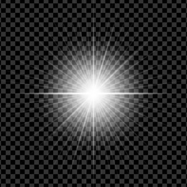 Abstract light starburst background