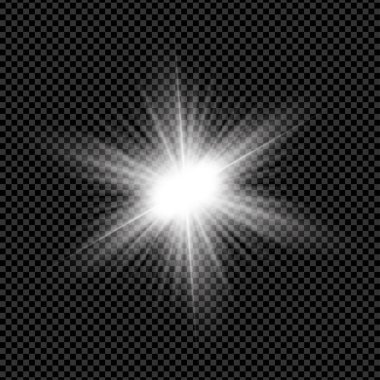 Light ray effect background