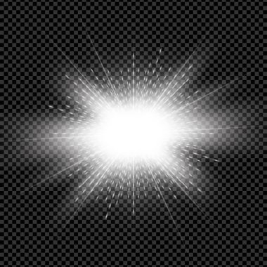 star glitter ray background