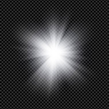 Sci-fi star ray background