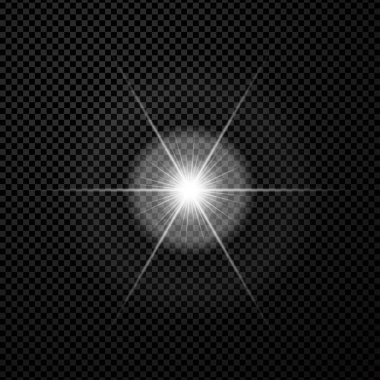 Minimalist star glow effect