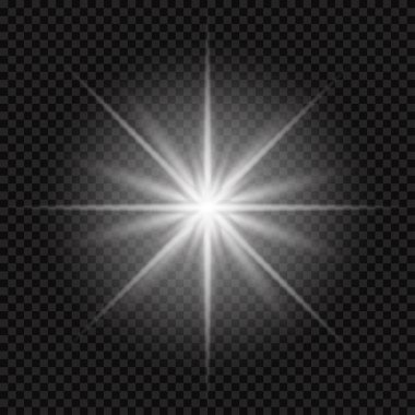 Star glow effect background