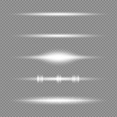 Set of glare effects