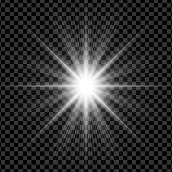 Light spark starburst background