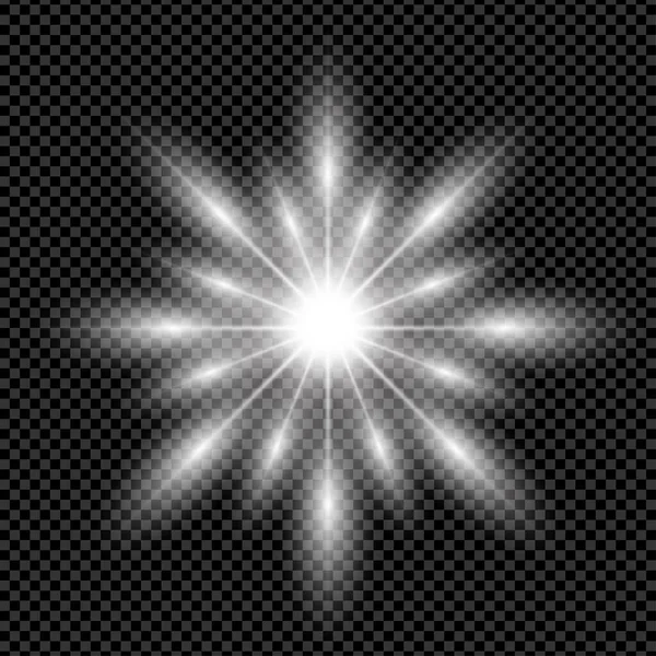 Snow effect ray background