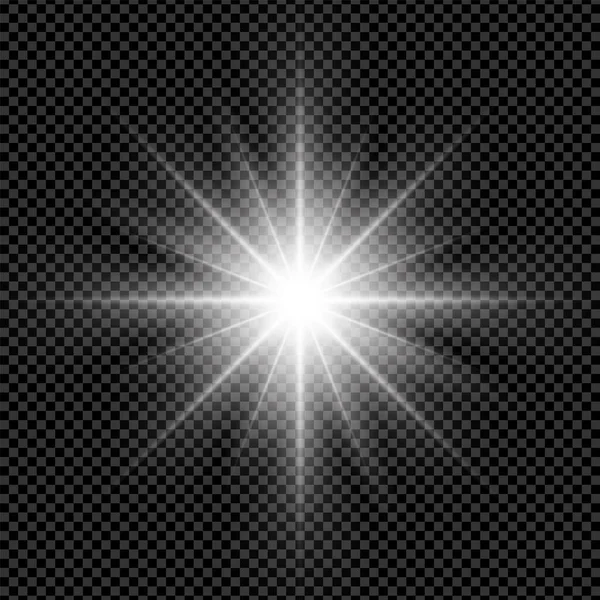 White light glowing effect