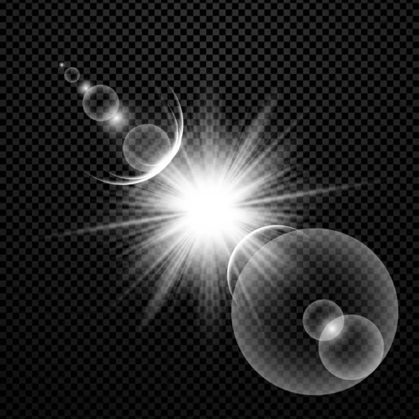 Ray effect star glare effect