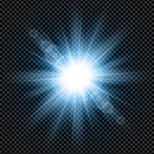 mavi parlayan yıldız arkaplanı