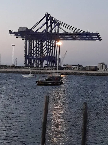 Vinçler Walvis Bay bağlantı noktası