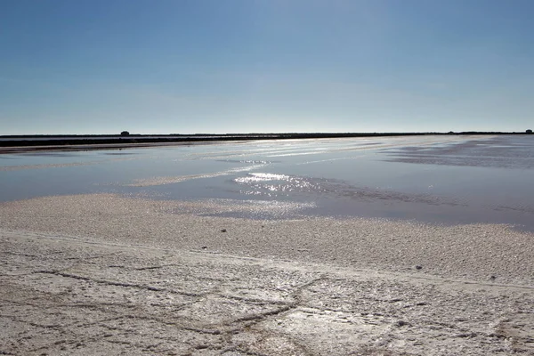 Salinen Walvis Bay Namibia — Stockfoto