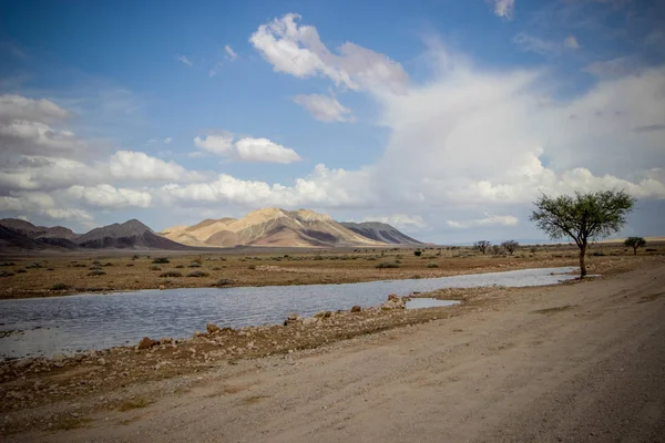 Namibisch Woestijnlandschap Namibië — Stockfoto