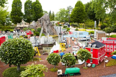 Billund Danimarka, 15 Haziran 2018 - Legoland Billund Danimarka'da