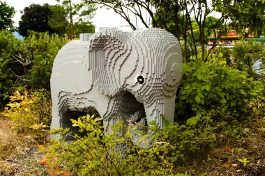 Billund Danimarka, 15 Haziran 2018 - Legoland Billund Danimarka'da