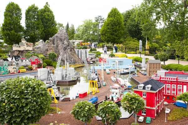 Μπίλουντ Δανία Ιουνίου 2018 Θεματικό Πάρκο Legoland Billund Δανία — Φωτογραφία Αρχείου