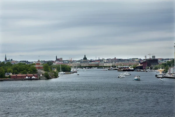 Панорама Гамла Стан Старе Місто Стокгольмі Столиці Швеції — стокове фото