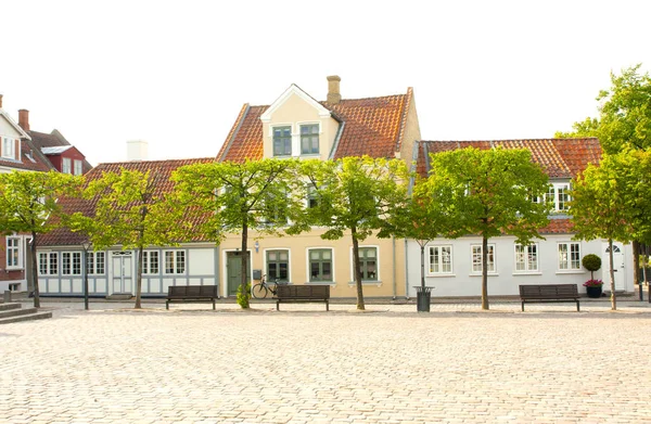 Altstadt Von Odense Dänemark Andersens Heimatstadt — Stockfoto