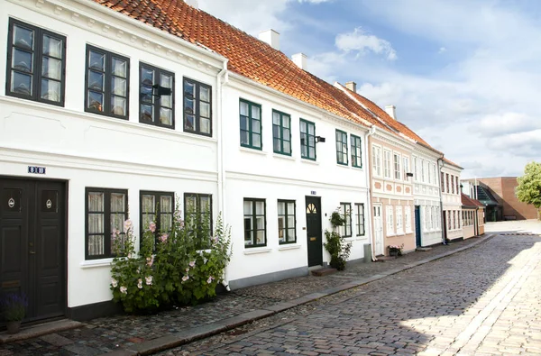 Gamla Stan Odense Danmark Andersens Hemstad — Stockfoto