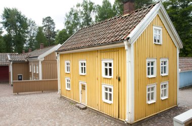 Vimmerby, İsveç - 19 Haziran 2018-Astrid Lindgren dünya, Astrid Lindgrens Varld Astrid Lindgren yerel şehirde Vimmerby İsveç'te bir tema parkı olduğunu.