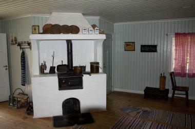 Vimmerby, İsveç - 19 Haziran 2018-Astrid Lindgren dünya, Astrid Lindgrens Varld Astrid Lindgren yerel şehirde Vimmerby İsveç'te bir tema parkı var. Emil Lonneberga house'nın.